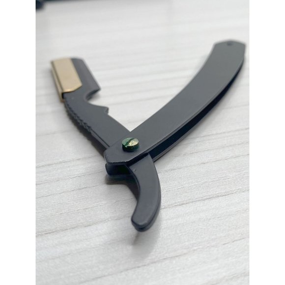 100 BLADES + Professional Premium Straight Edge Barber Razor - Picture 9 of 9